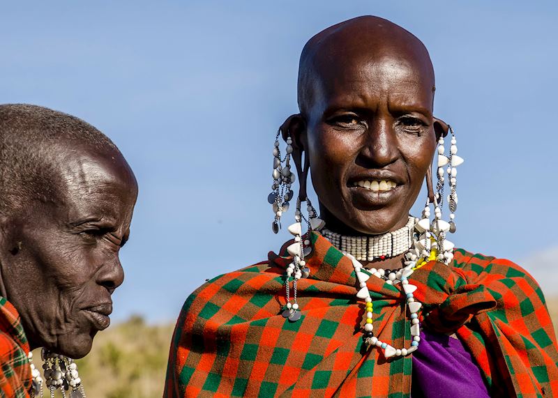 Maasai women