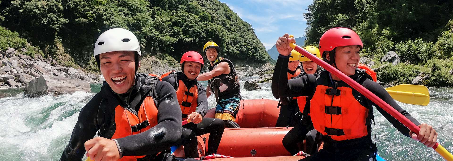 White-water rafting, Bujagali Falls