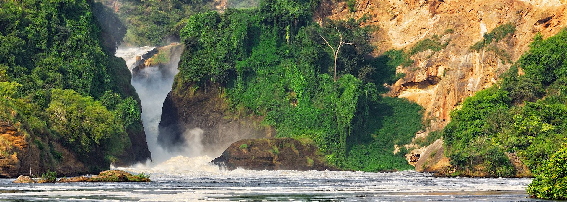 Murchison Falls on the Victoria Nile
