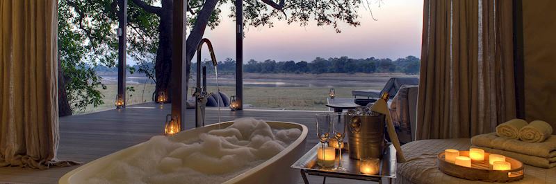 Chinzombo Camp in South Luangwa National Park