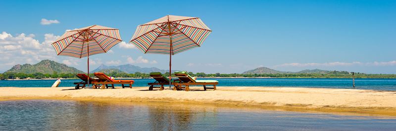 Pumulani Lodge sits on the shore of Lake Malawi