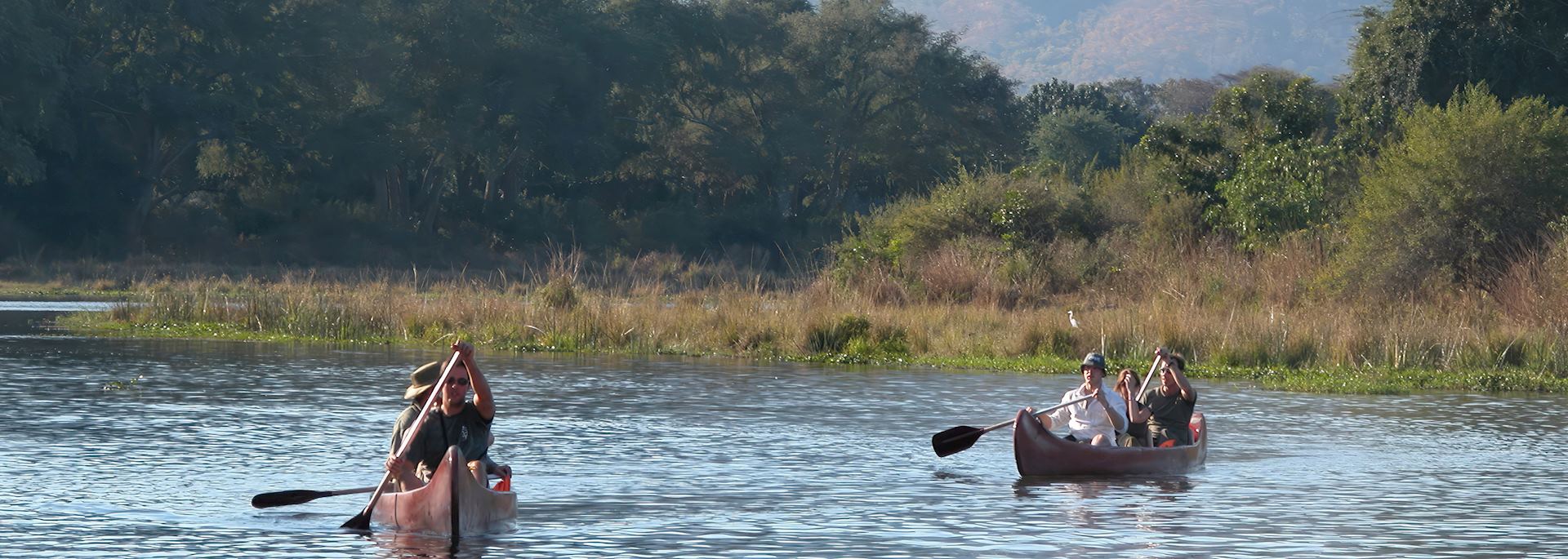 Canoeing in the Lower Zambezi
