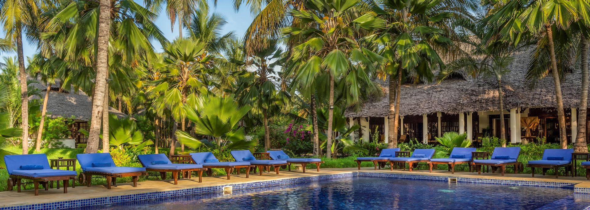 Swimming pool at The Palms, Zanzibar Island