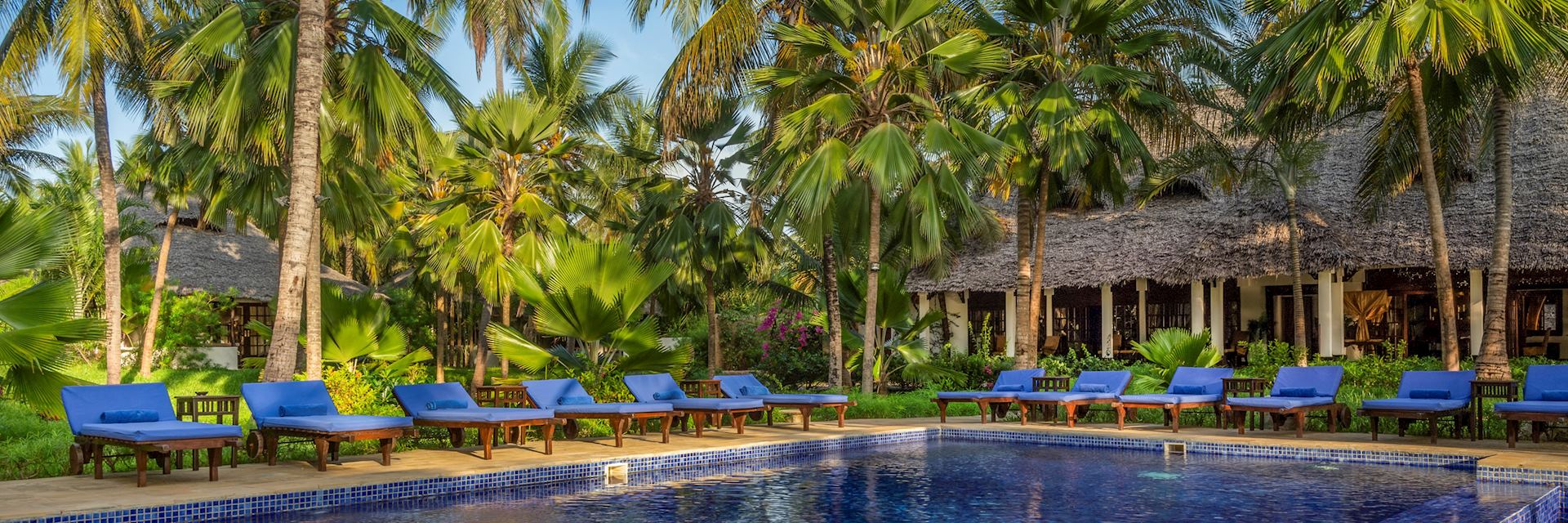 Swimming pool at The Palms, Zanzibar Island