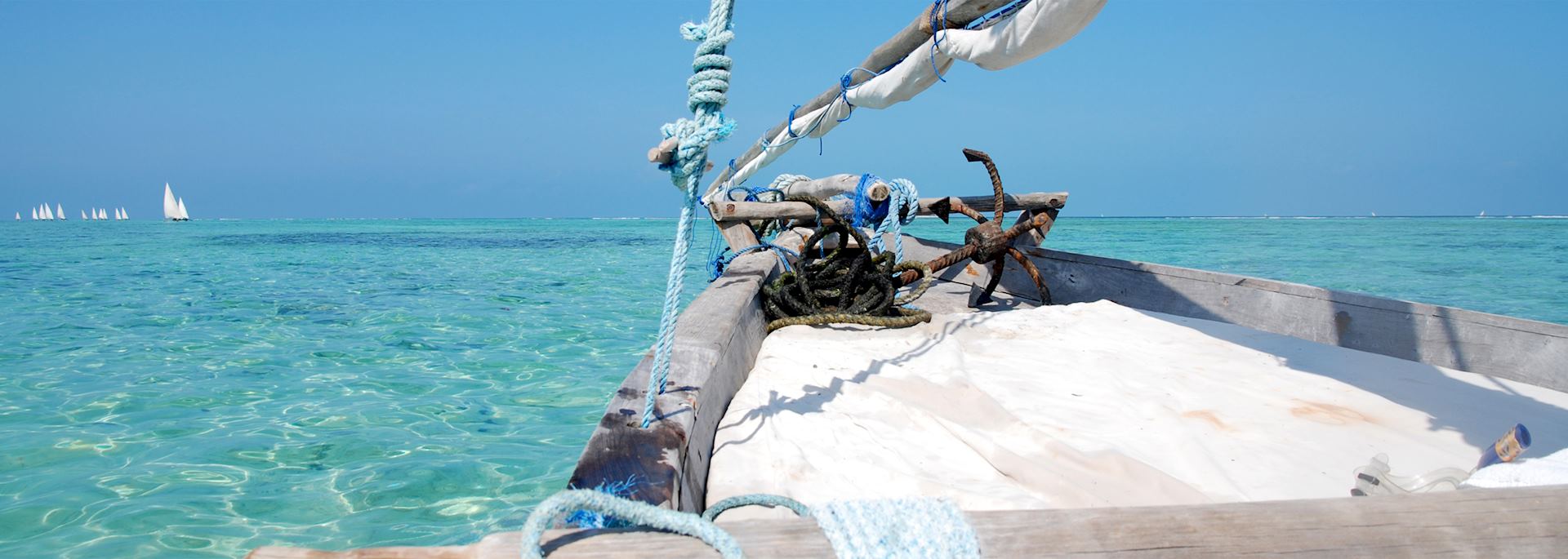 Dhow sailing, Zanzibar