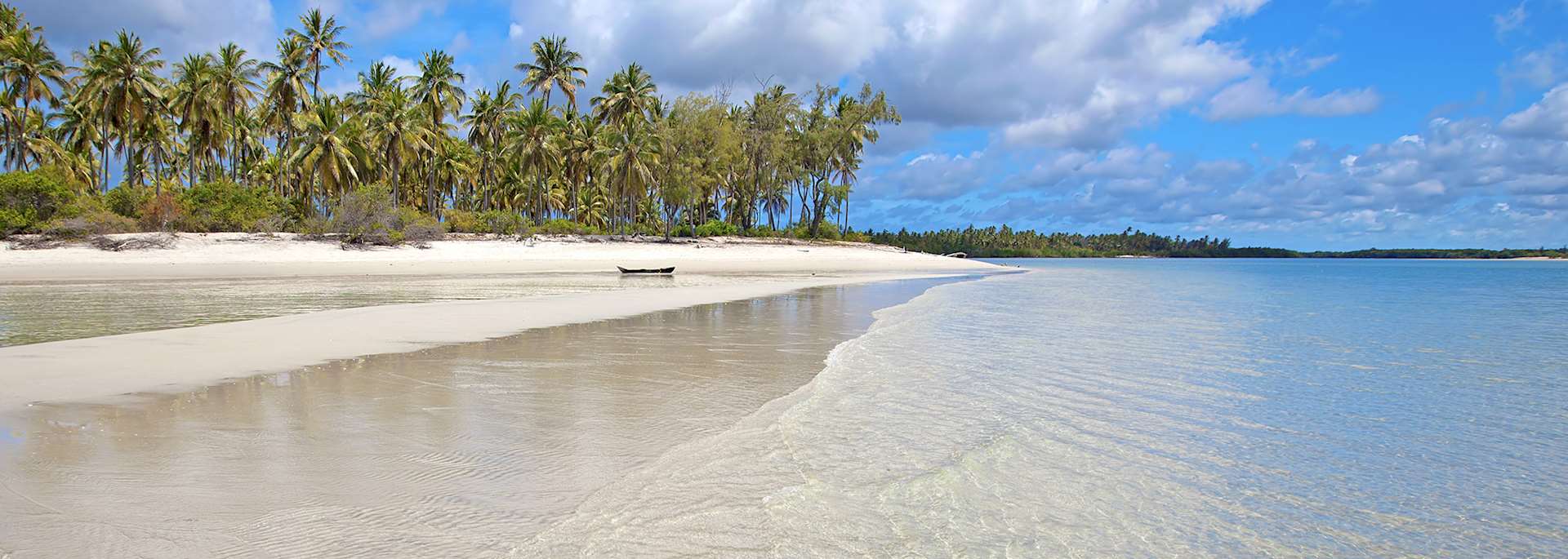 Beautiful beach in the Mafia Archipelago