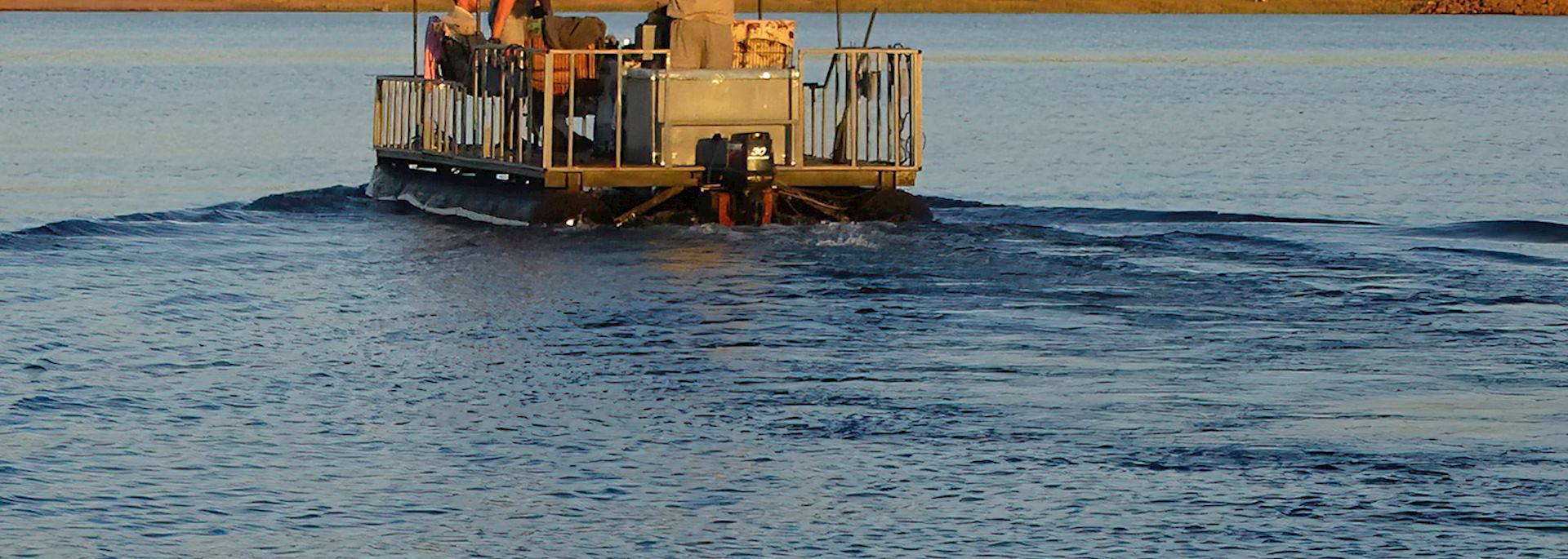 Boat safari on Lake Kariba