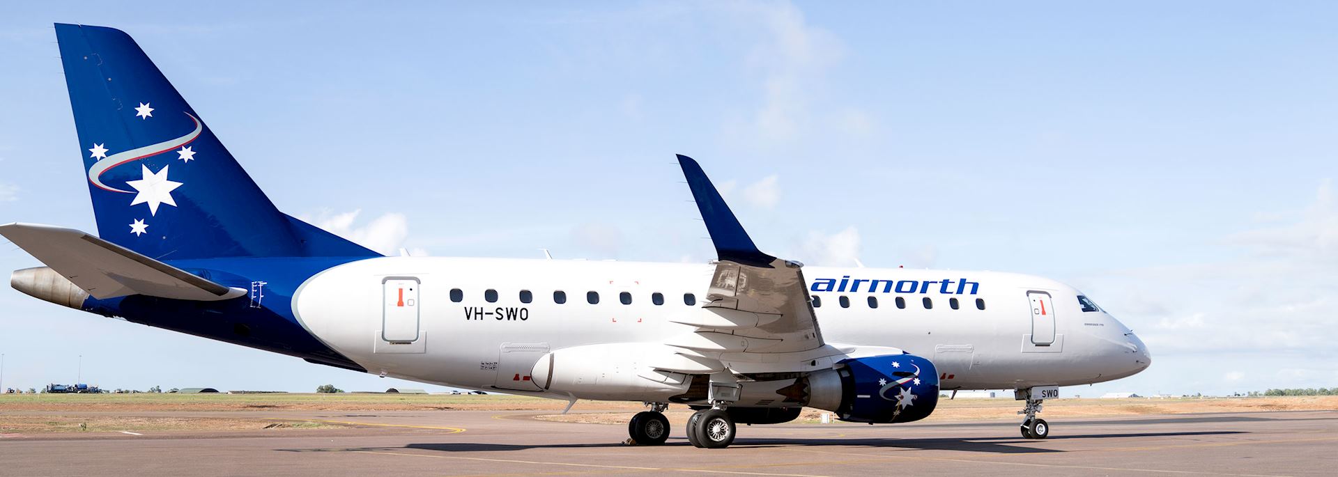 Airnorth aircraft on the runway
