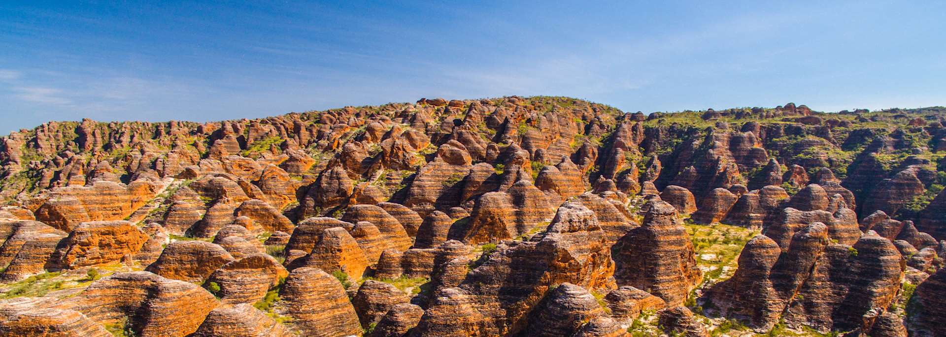 Aerial view of the Bungle Bungle Range