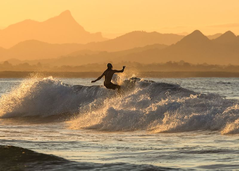 Surfing, Byron Bay