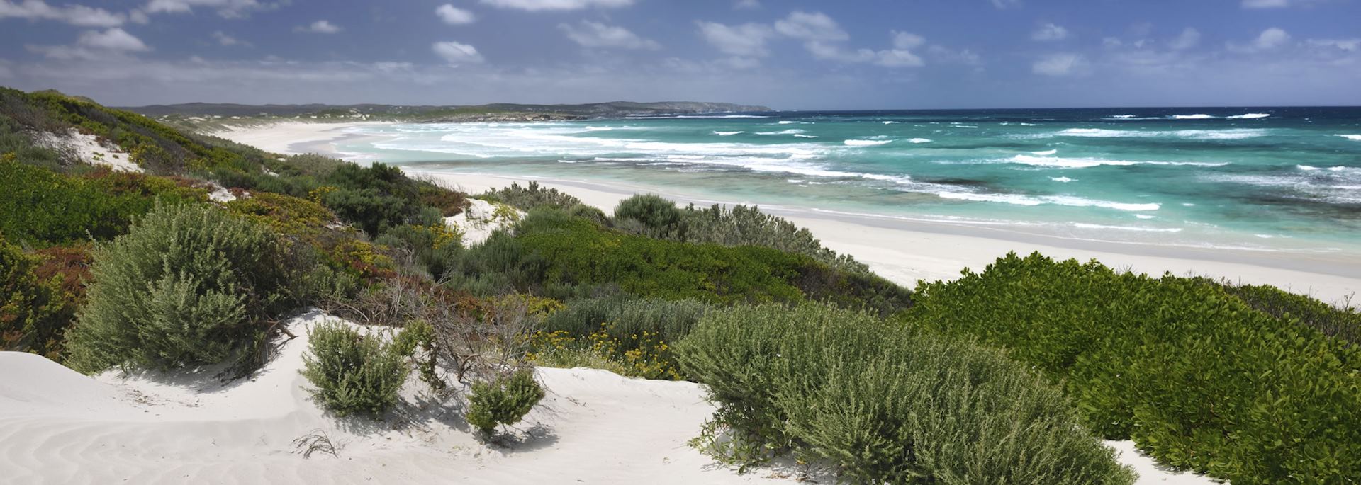 White sand beaches of Kangaroo Island
