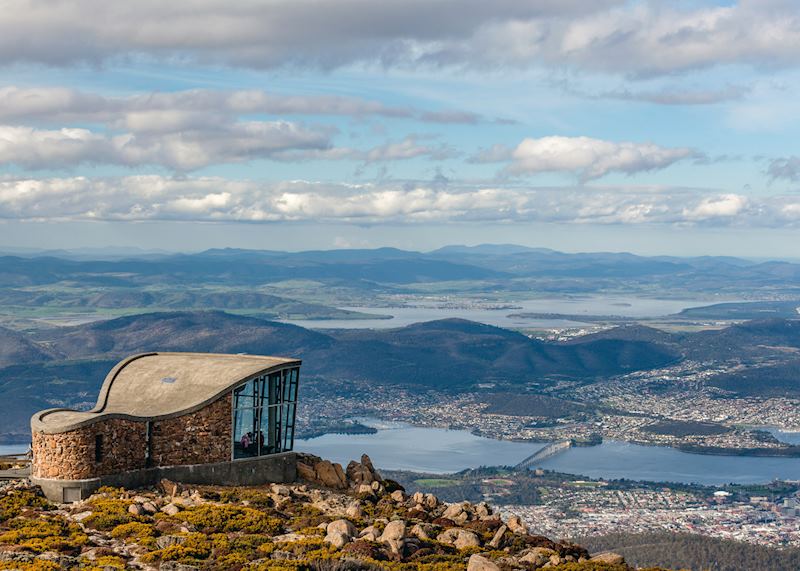 Mount Wellington Lookout, overlooking Hobart