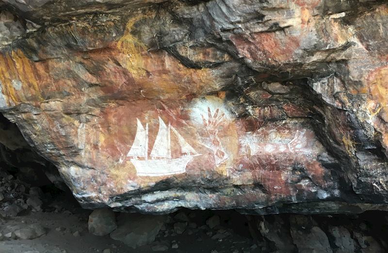 Rock art in Arnhem Land