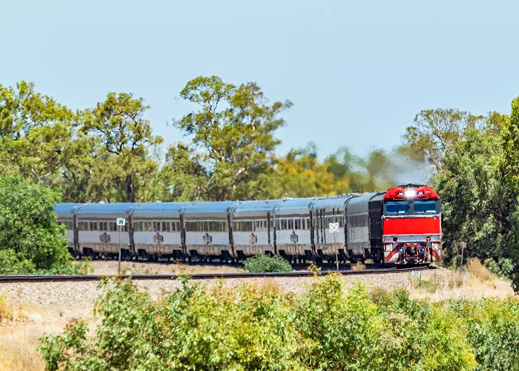 Outback passenger train