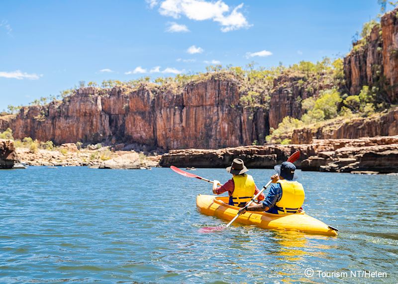 Canoeing in Nitmiluk National Park