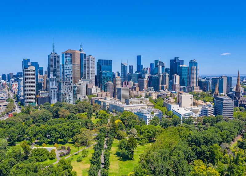 Melbourne's CBD (central business district)