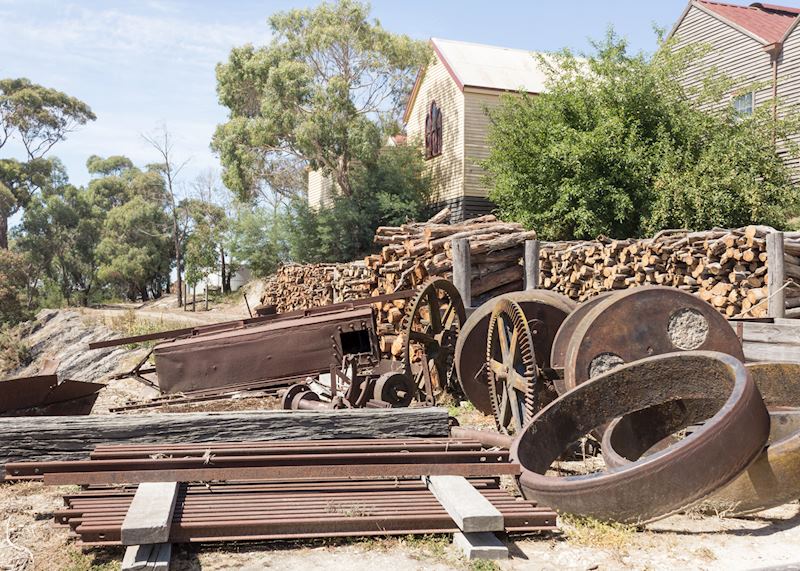 Former gold mining town of Sovereign Hill