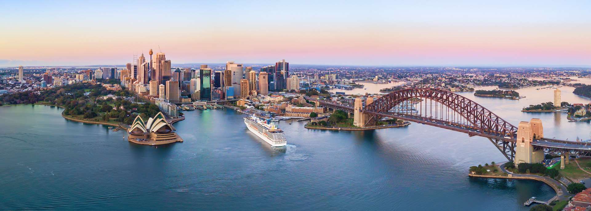 Sunrise over Sydney Harbour