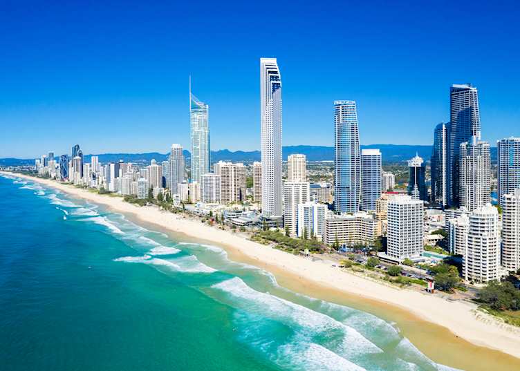 Surfers Paradise on Queensland's Gold Coast