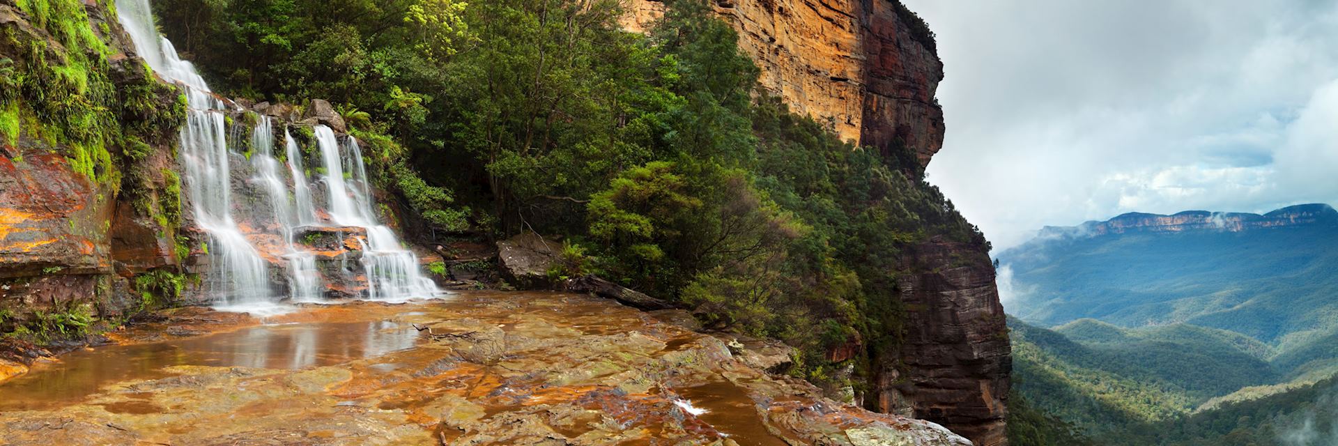 Katoomba Falls in the Blue Mountains, New South Wales
