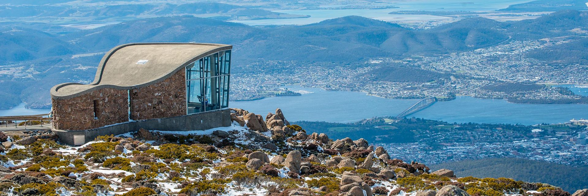 View of Hobart from Mount Wellington 