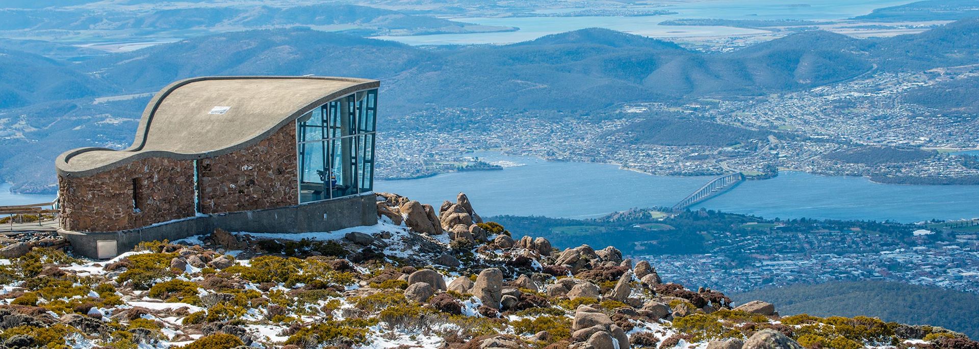 View of Hobart from Mount Wellington 