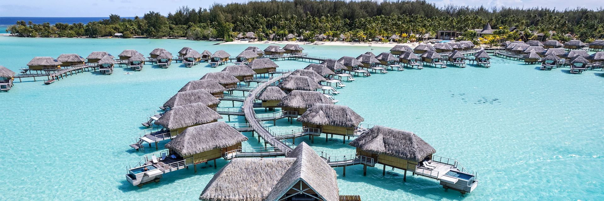 Aeriel view, Le Bora Bora by Pearl Resorts