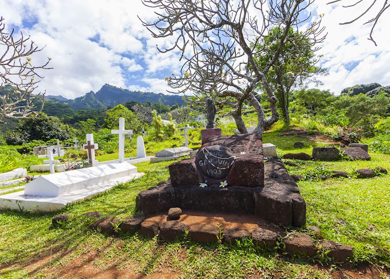 Gauguin's grave, Hiva Oa