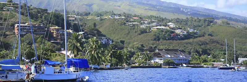 Situated next to the international airport, Papeete is the capital of French Polynesia