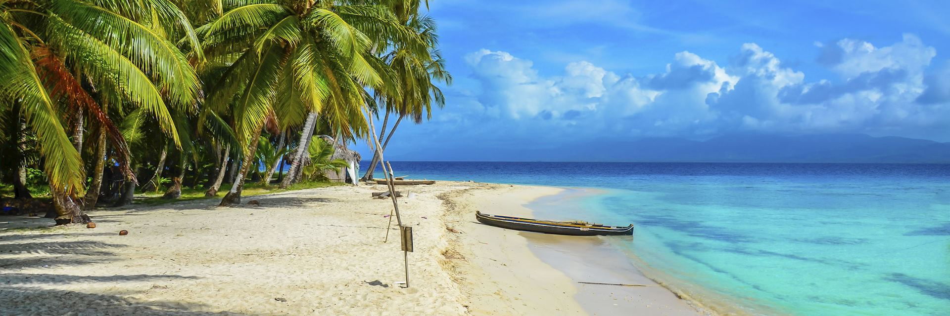 A beach on French Polynesia