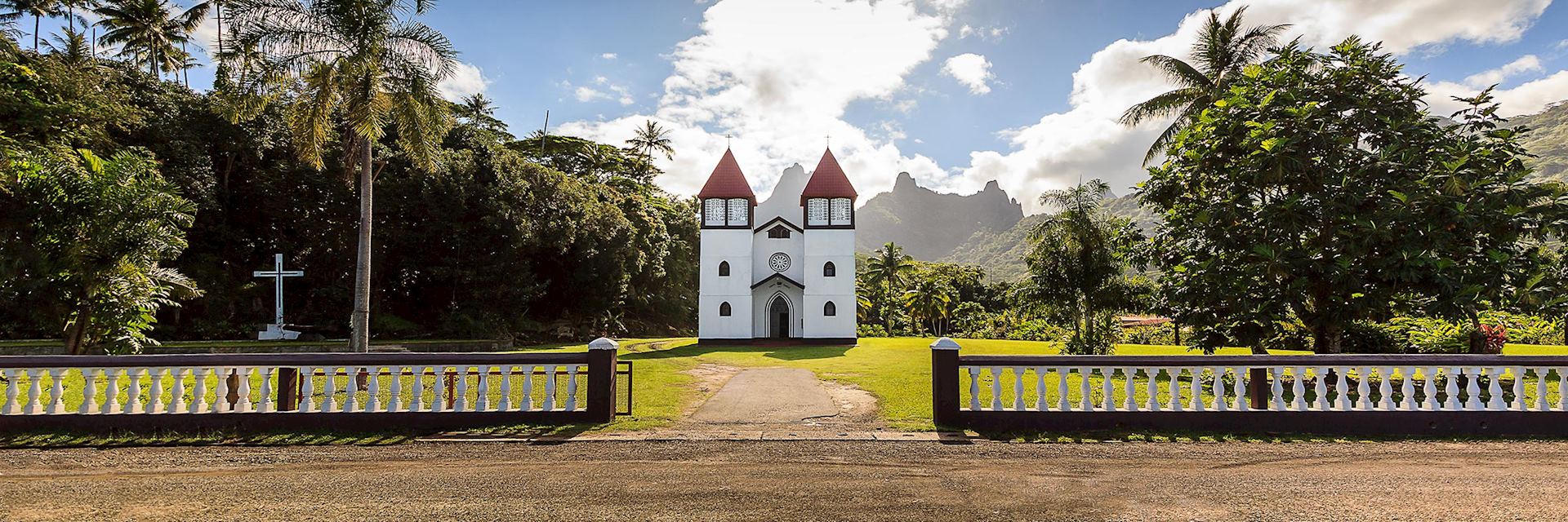 Catholic church, Moorea Island