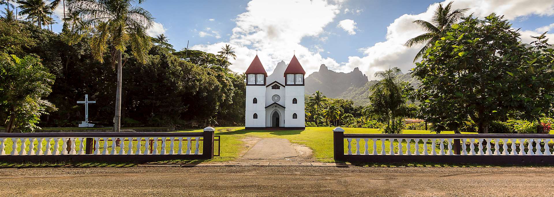 Catholic church, Moorea Island