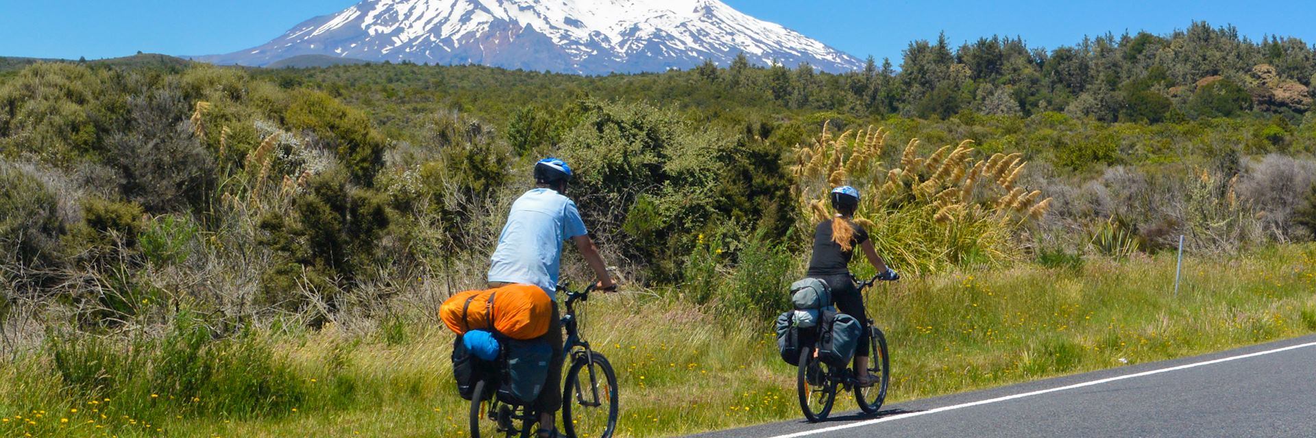 Cycling in Tongariro National Park