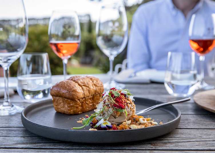 Dish served on Waiheke Island, Auckland