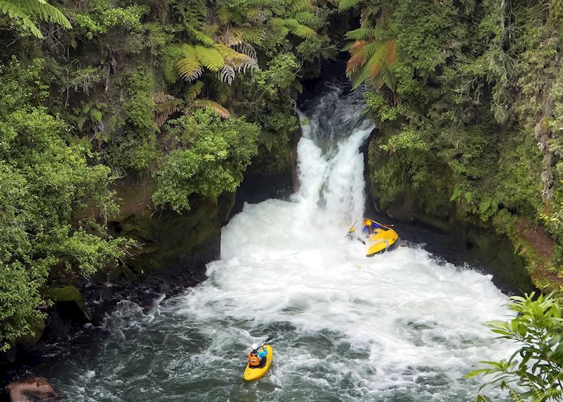 Tutea Falls on the Kaituna River