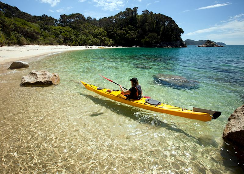 Kayaking in the Abel Tasman National Park