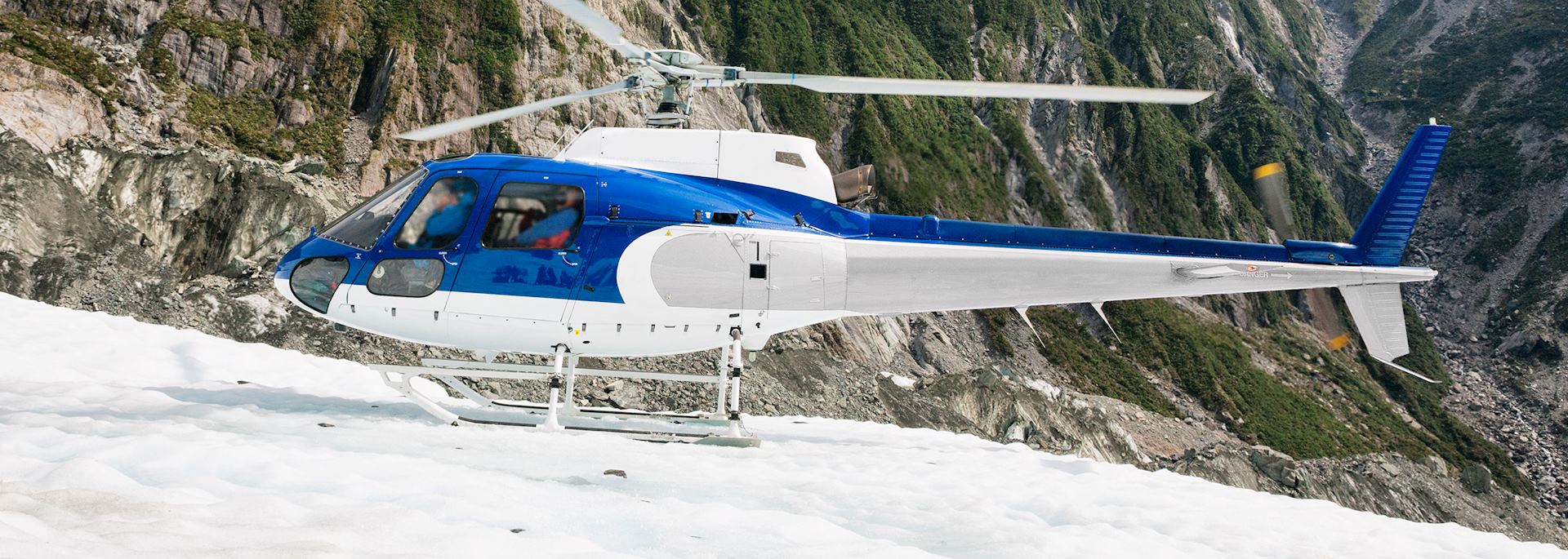 Helicopter on Franz Josef Glacier