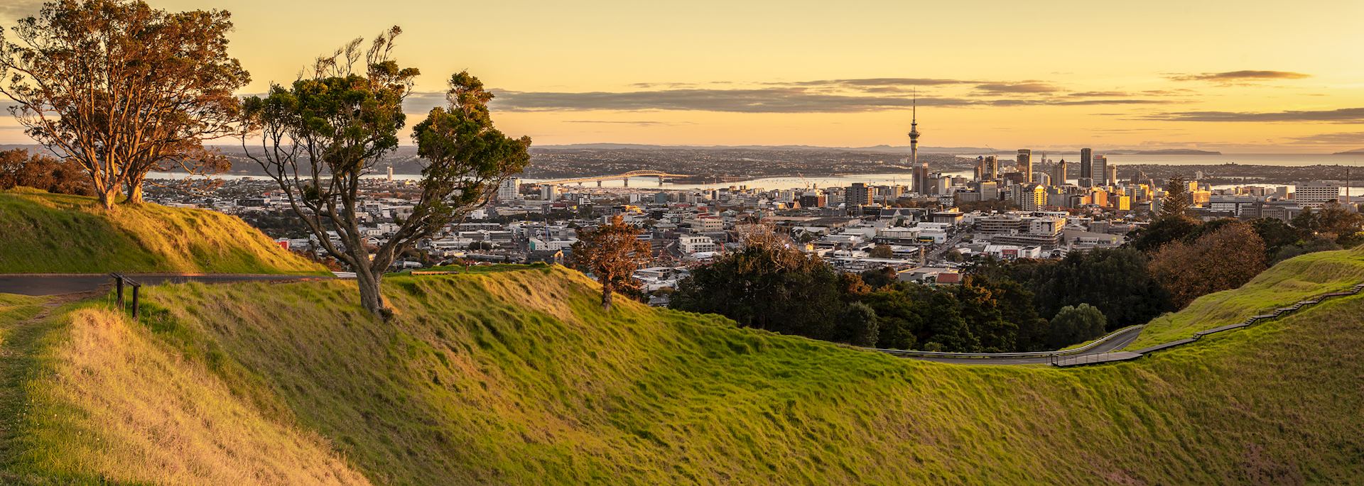 View of Auckland from Mount Eden