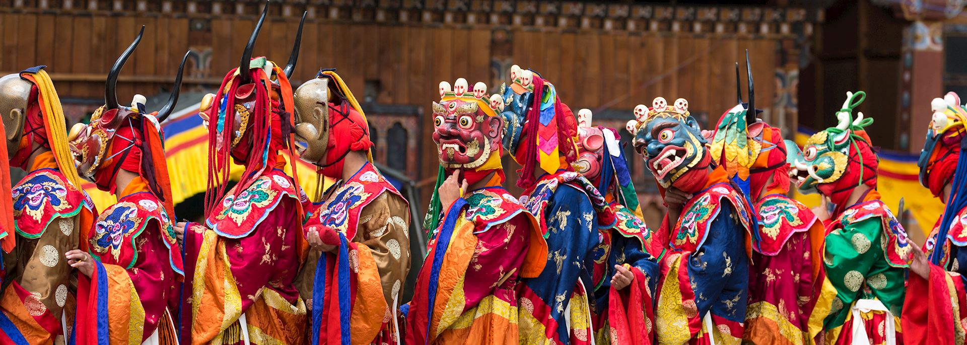 Masked dances in Paro