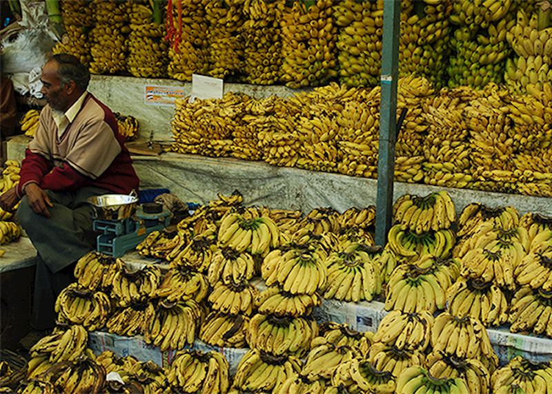 Banana seller, Ooty, Tamil Nadu