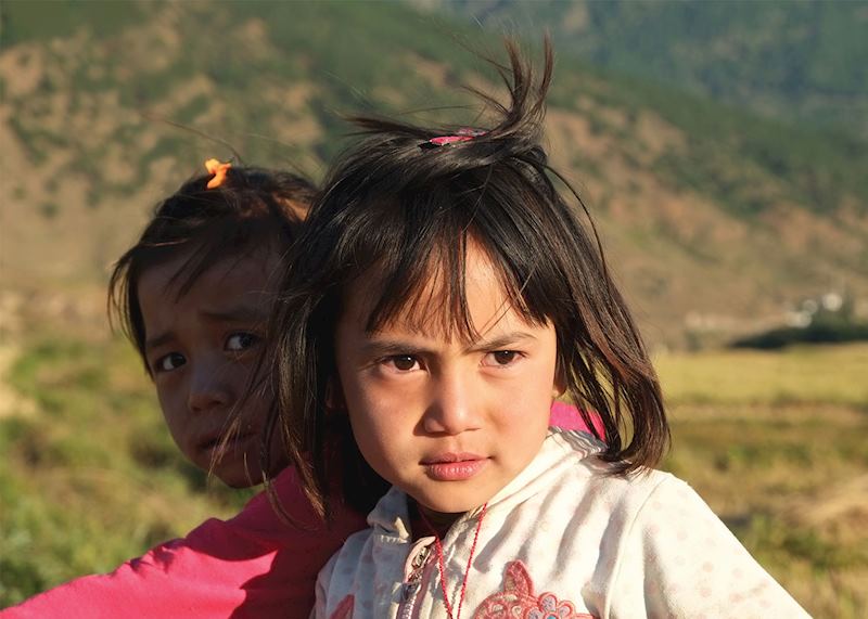 Bhutanese child
