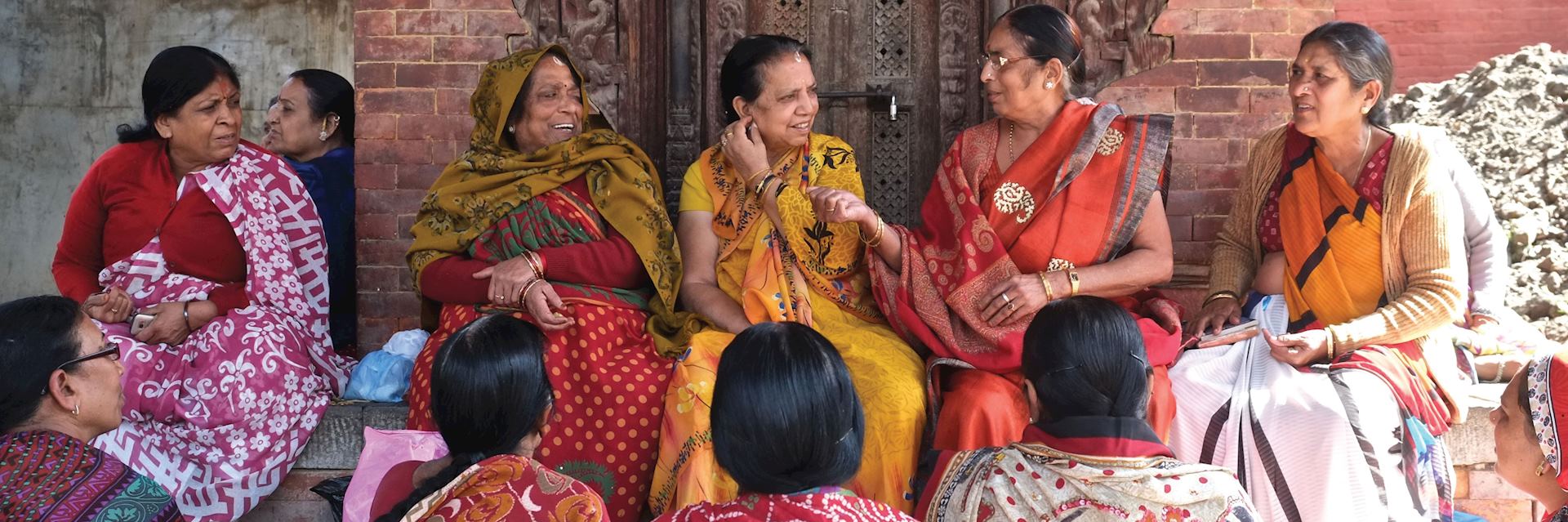 Women in Durbar Square, Kathmandu