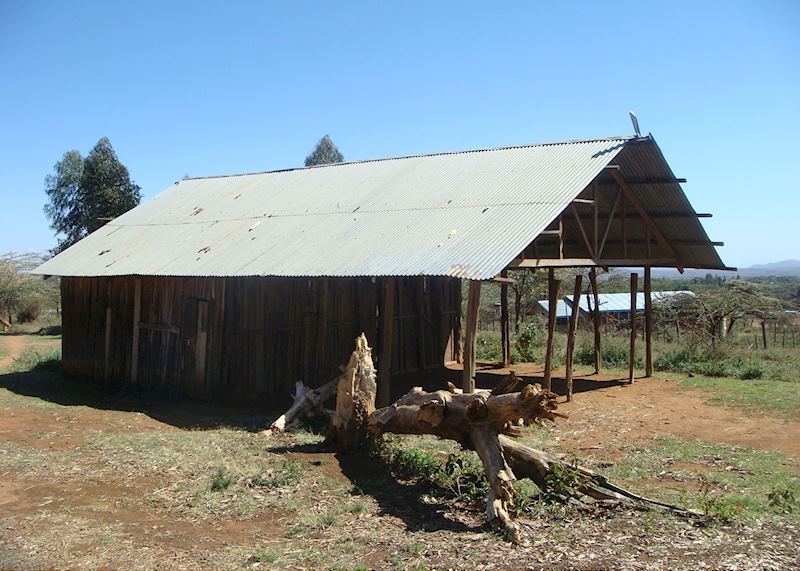 Kunyunga School before the reconstruction work