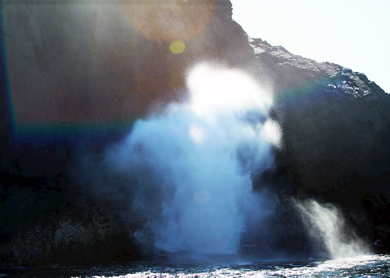 Blow hole