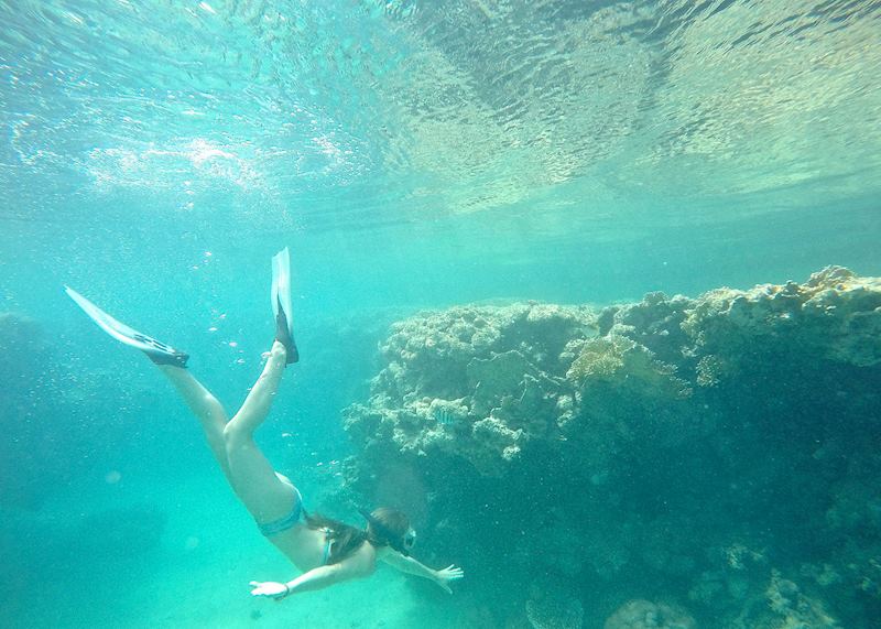 Snorkeling in Egypt