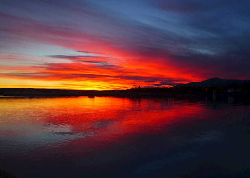 Sunset in Chile