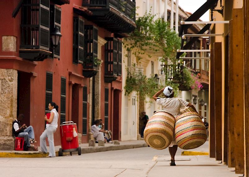Basket case, Colombia