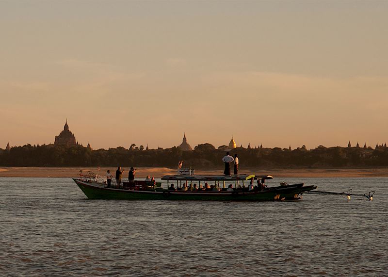 Sunset in Bagan
