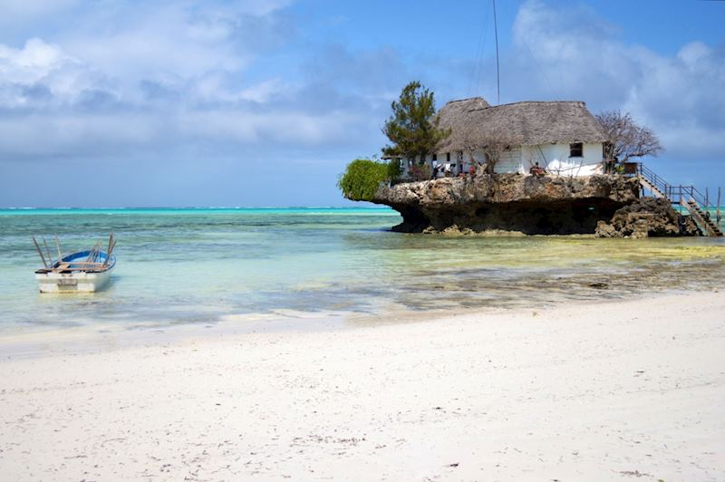 How about starting married life at the Rock Restaurant, Zanzibar?