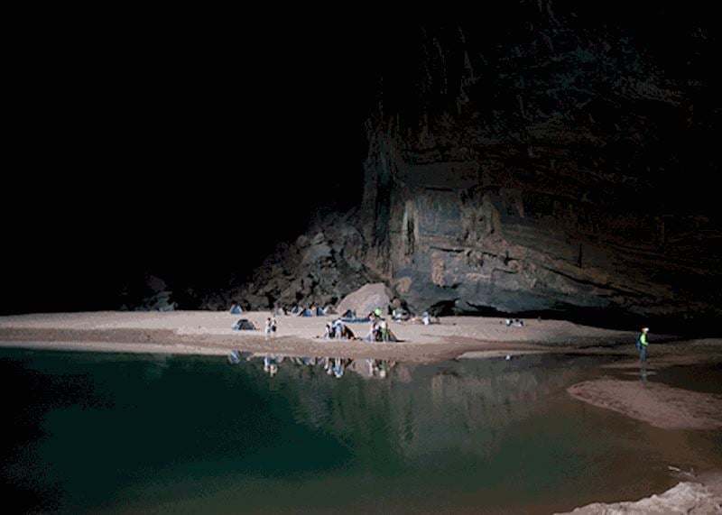 Camping at Phong Nha